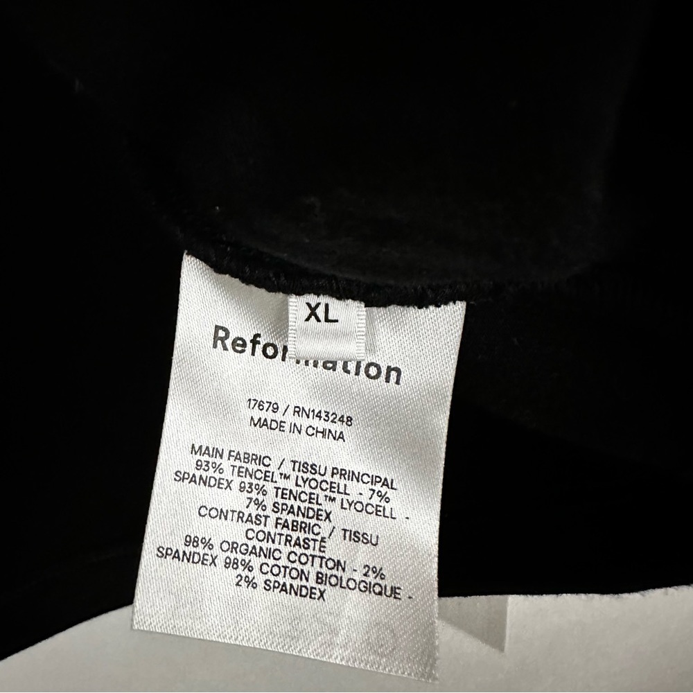 REFORMATION Kathryn Cropped Wrap Blouse - Picture 9 of 10